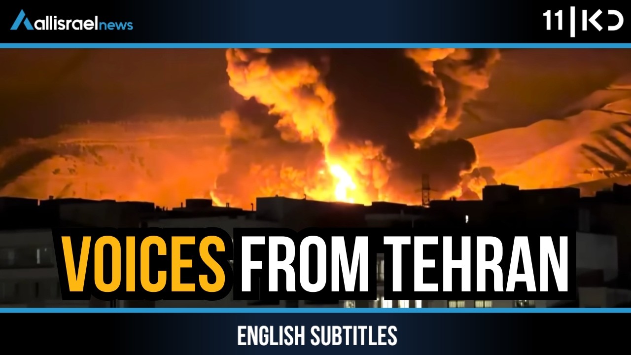 Exclusive: Voices from Burning Tehran — Iranian Regime Opponents Speak Out | KAN 11