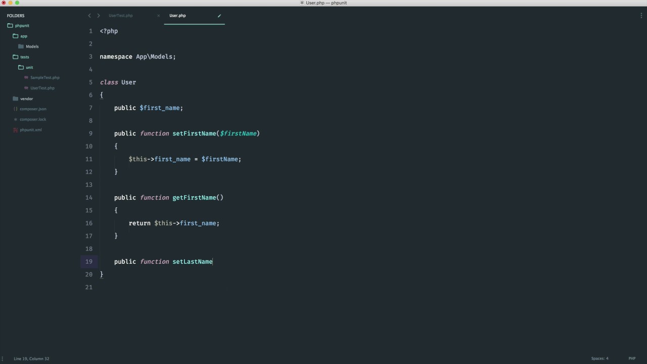 Unit testing with PHPUnit: Testing a User model (4/10)