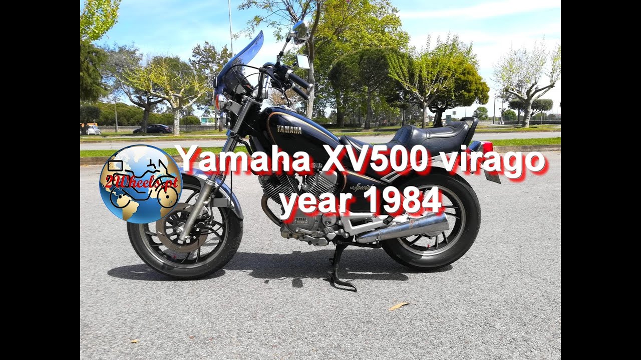 Vintage Yamaha XV500 Virago - year 1984