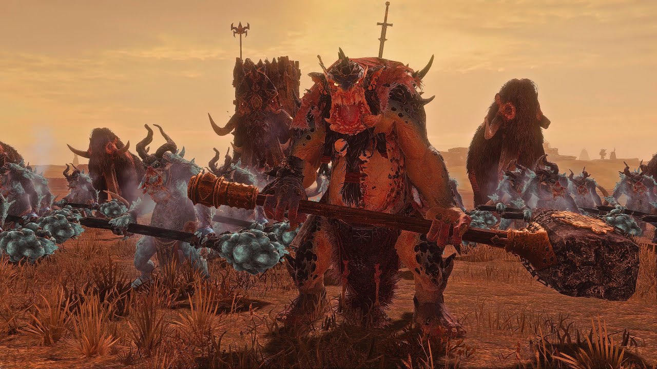Norsca Vs Greenskins | 20,000 Unit cinematic Battle | Total War Warhammer 2