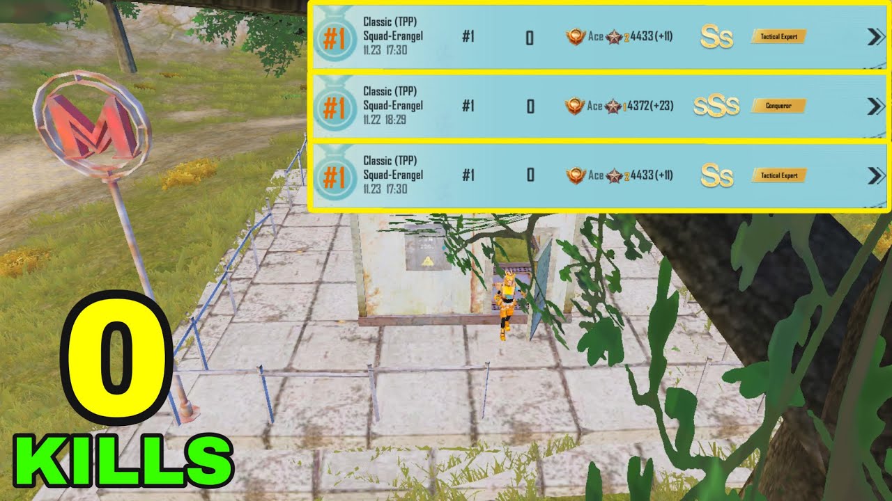 HOW TO WIN with 0 KILLS? | PUBG MOBILE