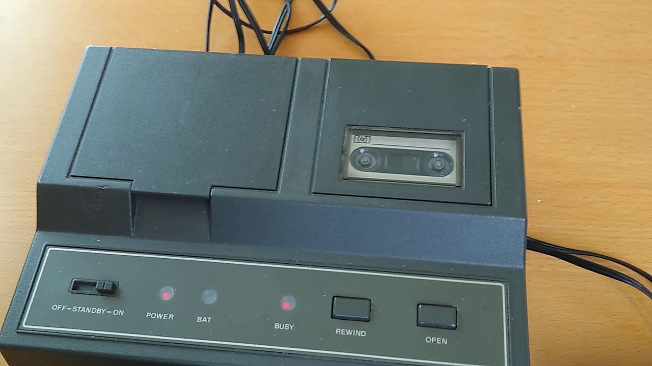 Automatic execution from HP cassette driver