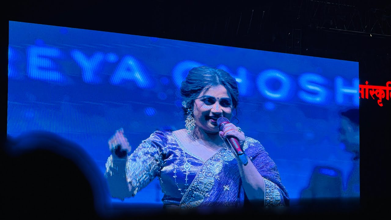 📍Nagpur | SHREYA GHOSHAL Live Concert In Nagpur 2025 | Khasdar Sanskrutik Mahotsav 2025 #ksm2025