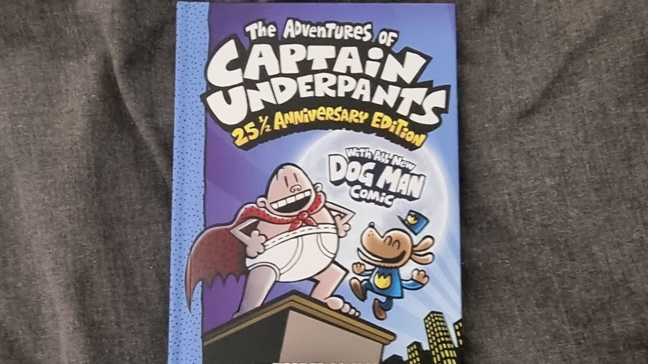 The Captain Underpants 25 Anniversary Edition + Fun Facts!