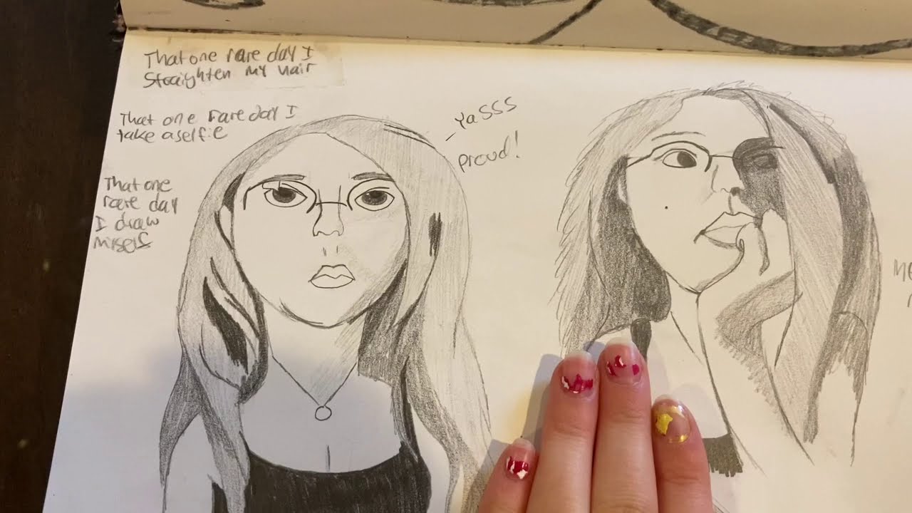 Sketchbook Tour 6: Throwback to 8th Grade