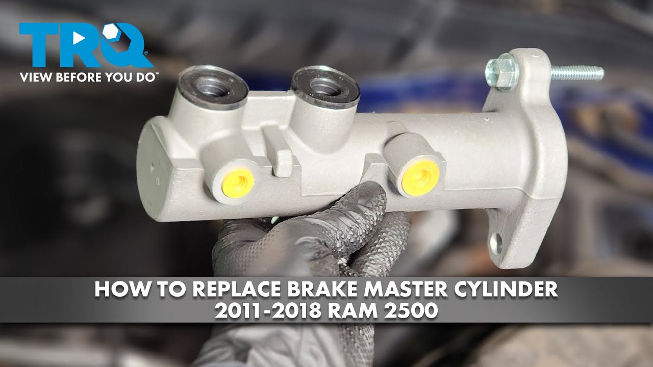 How to Replace Brake Master Cylinder 2011-2018 Ram 2500