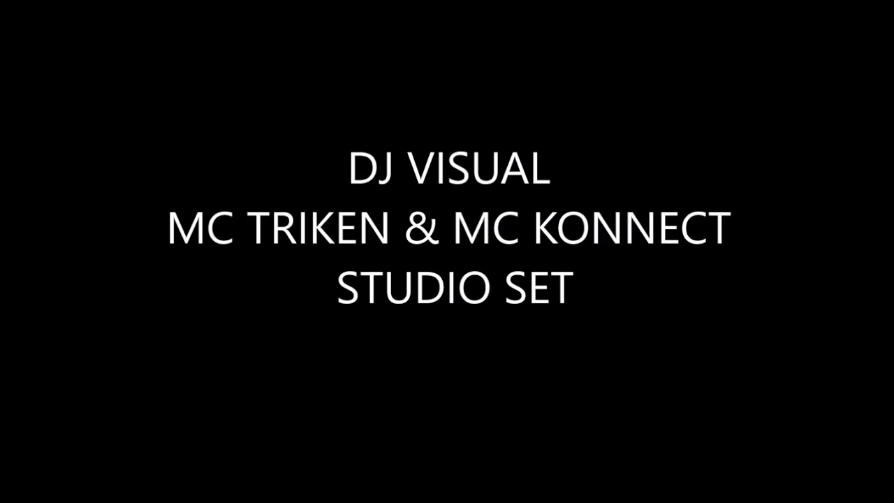 TRIKEN & KONNECT STUDIO SET… R.I.P. TRIKEN … YOUR WITH THE ANGELS NOW BRUVA ❤️