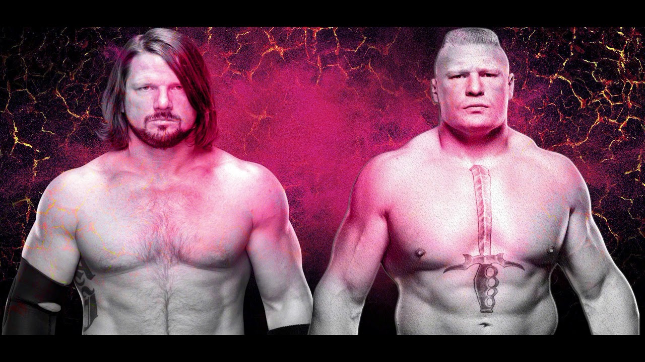 WWE AJ Styles & Brock Lesnar Mashup (Next Big Styles)