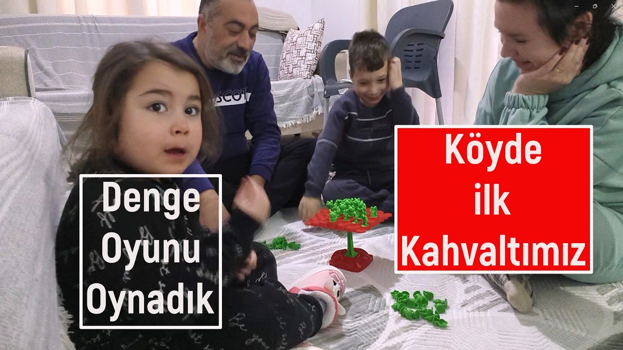 Gece Kule Devrildi, Sabah Sofra Kuruldu! 😂 Köyde Bir Günümüz 🧺