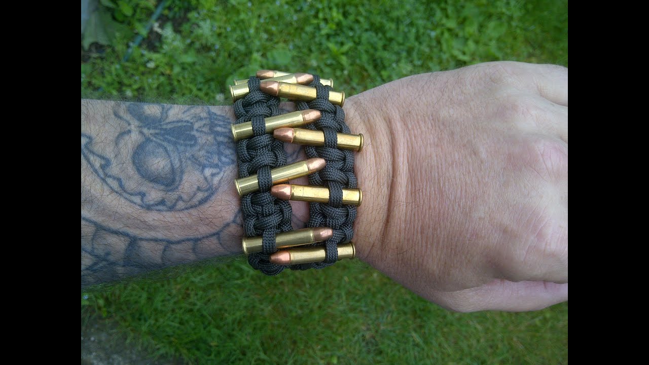 Paracord ammo Bracelet