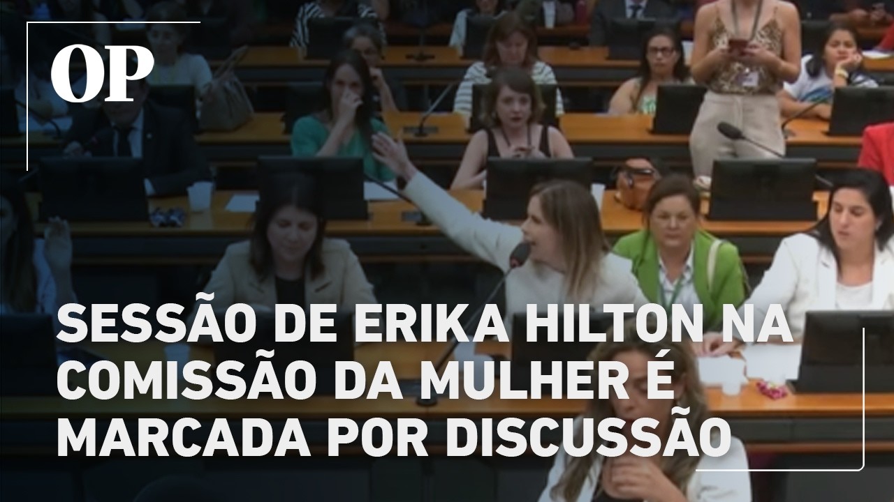Sess&atilde;o presidida por Erika Hilton na Comiss&atilde;o da Mulher &eacute; marcada por bate-boca; veja v&iacute;deo