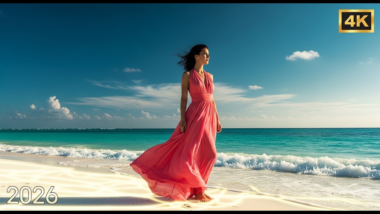 Summer Beach Lounge 2026 ☀️ Chill Vocal Deep House 4K