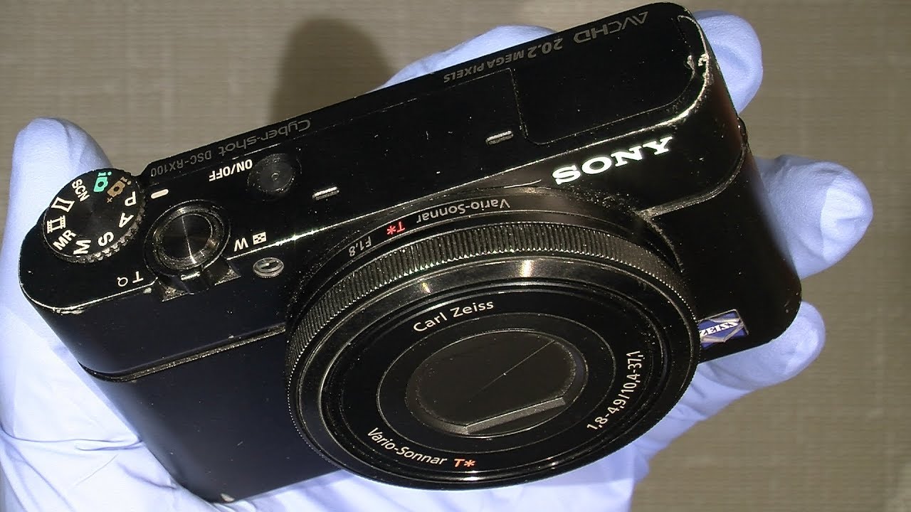 Cleaning the sensor in Sony RX100 mark 1