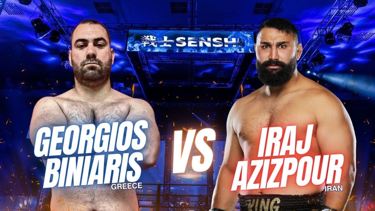 SENSHI 21 F12 - Georgios Biniaris, Greece vs  Iraj Azizpour, Iran