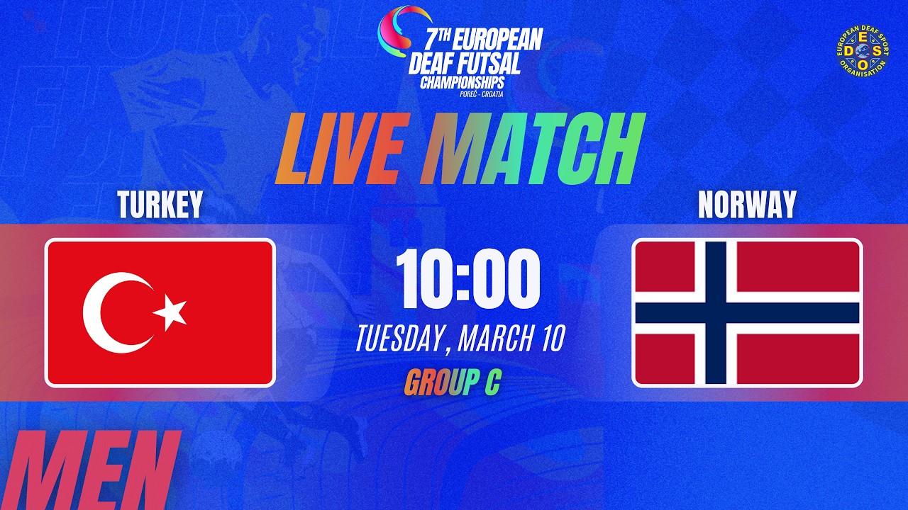 MEN | GAME 05 | GROUP D | TURKYIE vs NORWAY