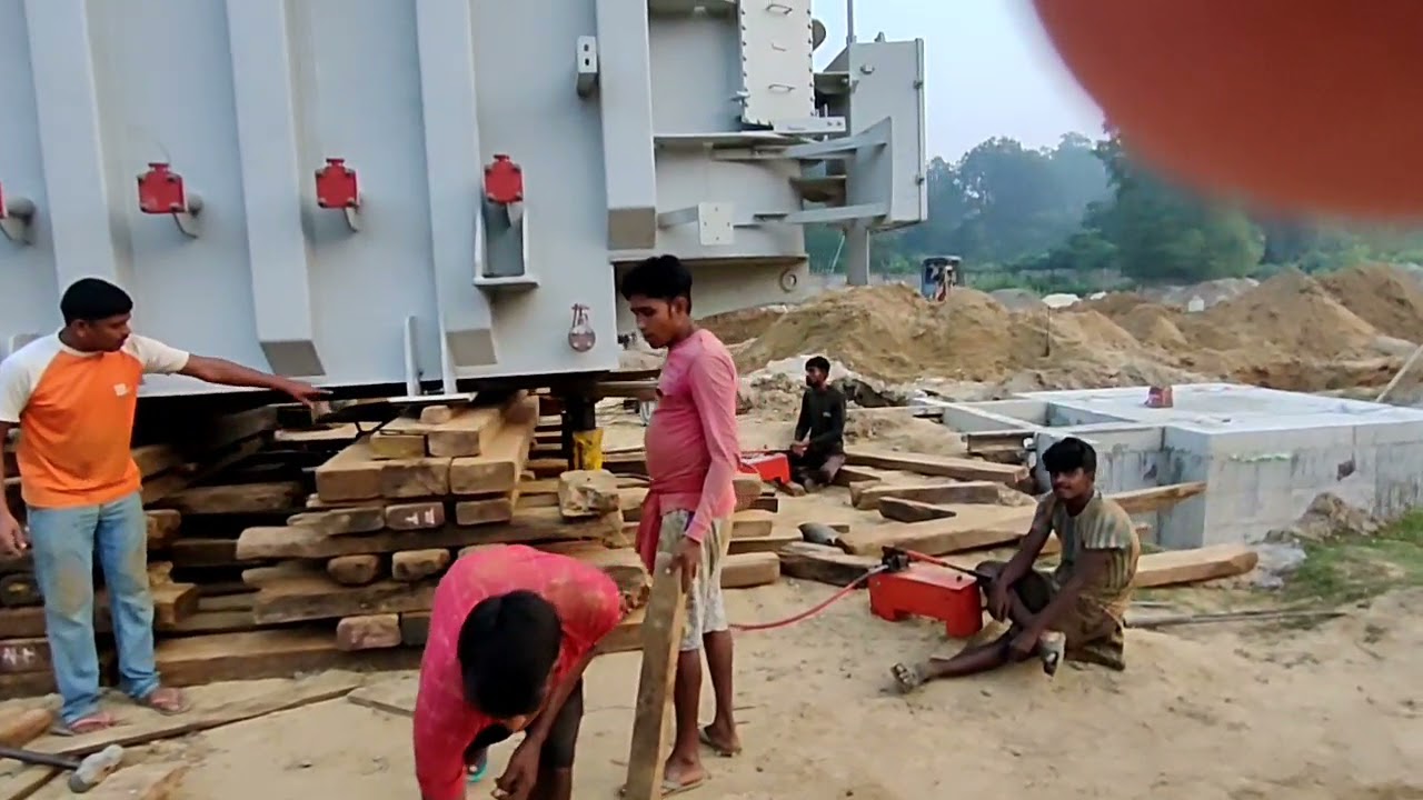 Transformer Erection || How to Install a Transformer