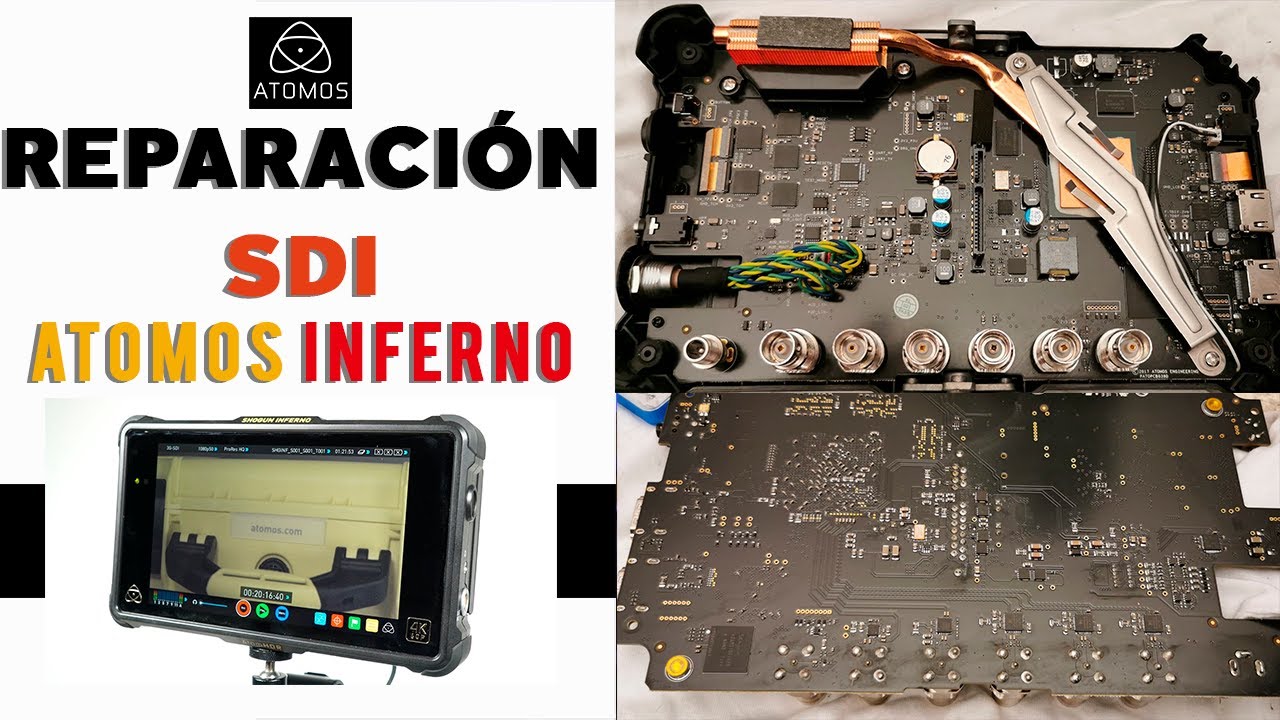 Reparación Entrada SDI ATOMOS INFERNO