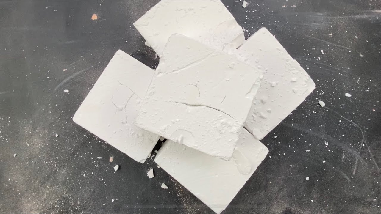 ASMR ~ QUICK PLAIN GYM CHALK CRUSH ~ ODDLY SATISFYING