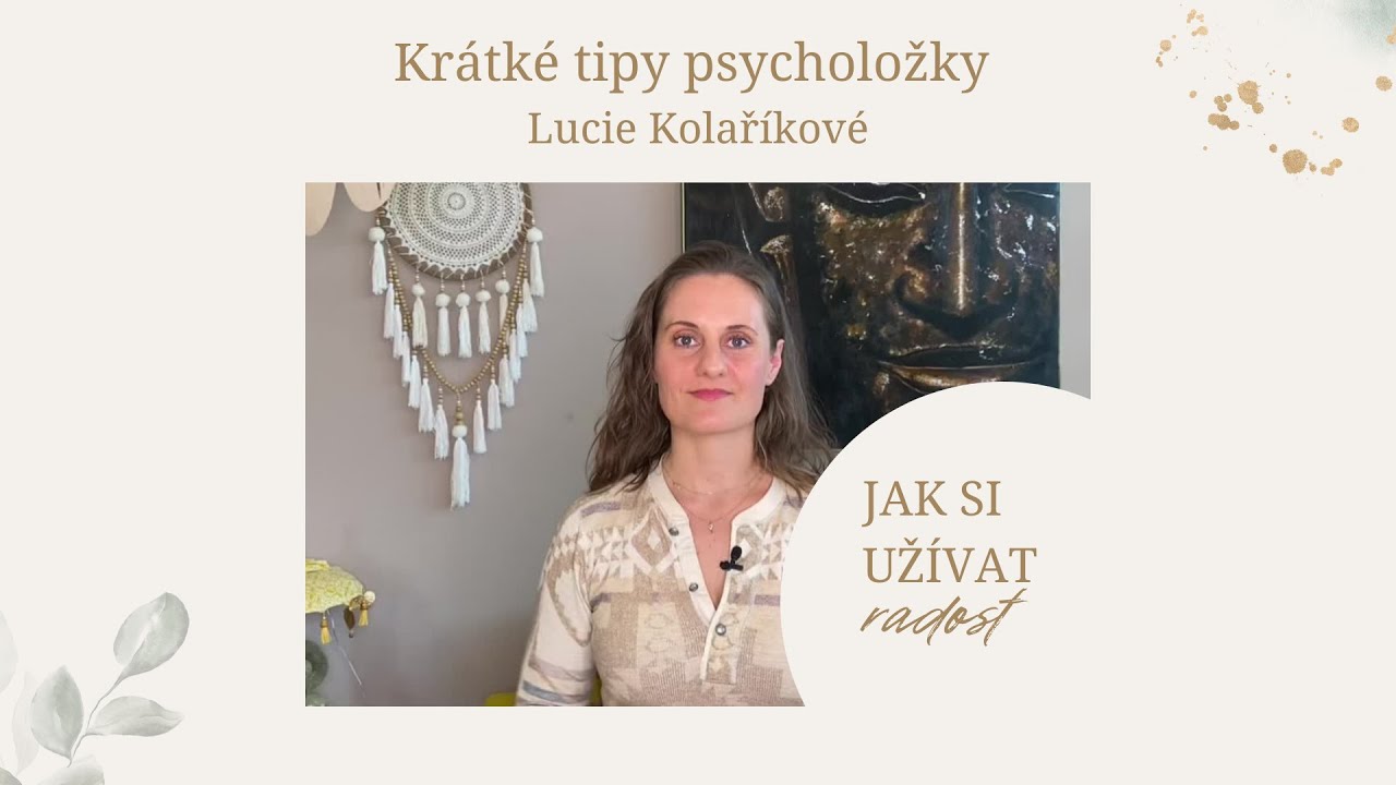 Jak si užívat a neznásilňovat radost