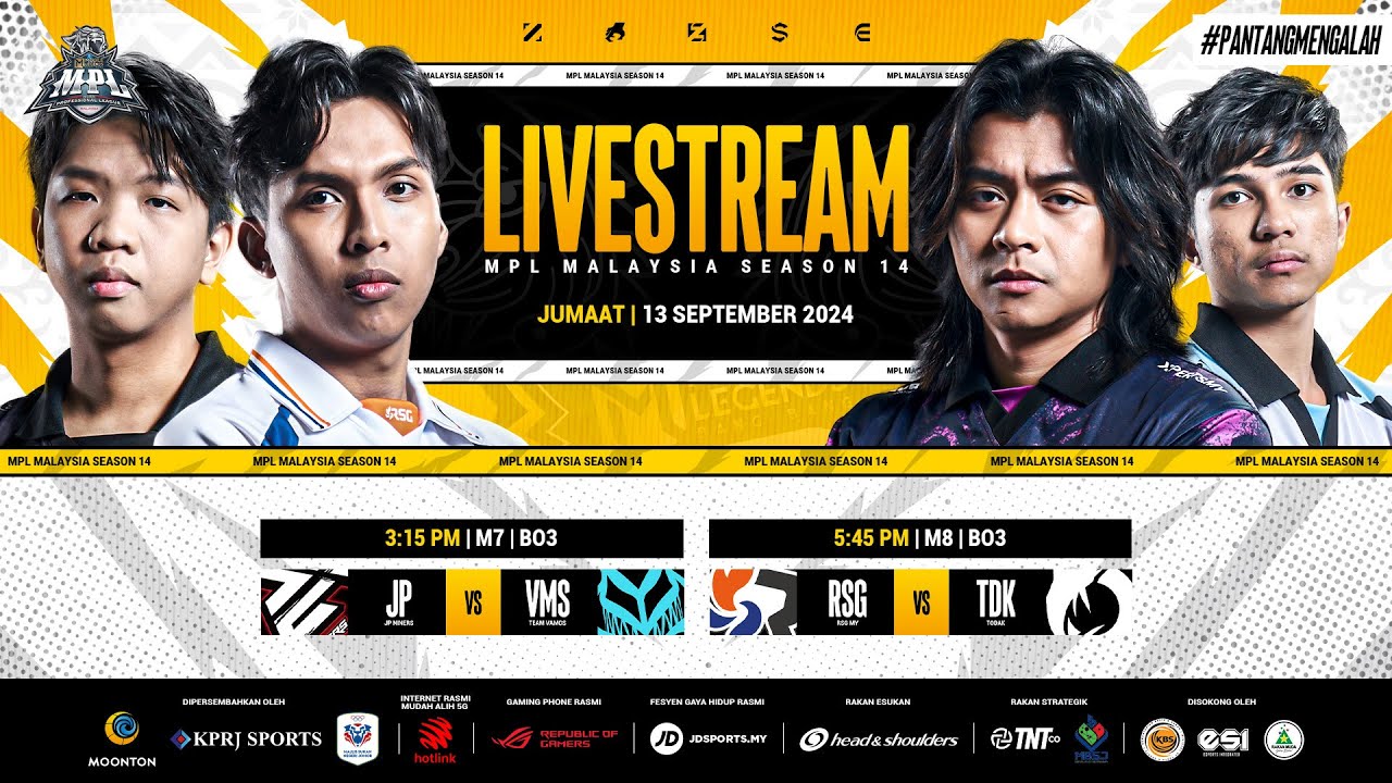 [BM] MPL MY Musim 14 Regular Season Minggu 2 Hari 1