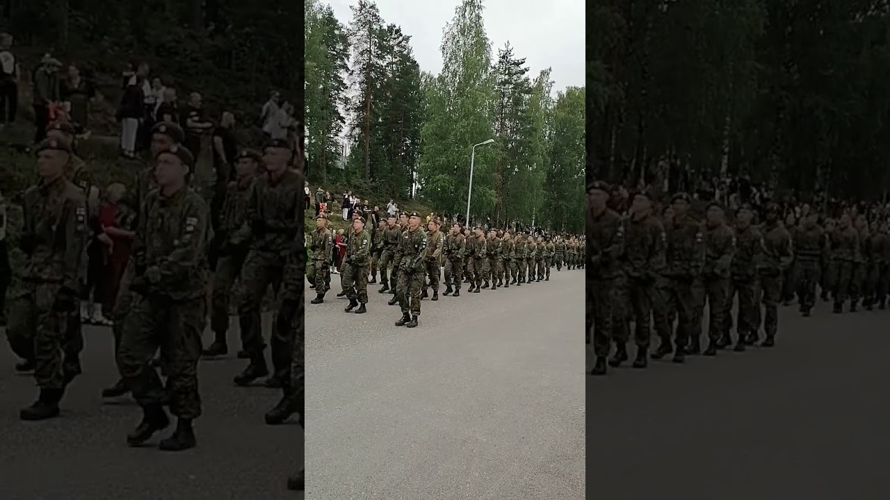 Karpr 16.8.2024 Huoltokomppania ohimarssi#Finland army