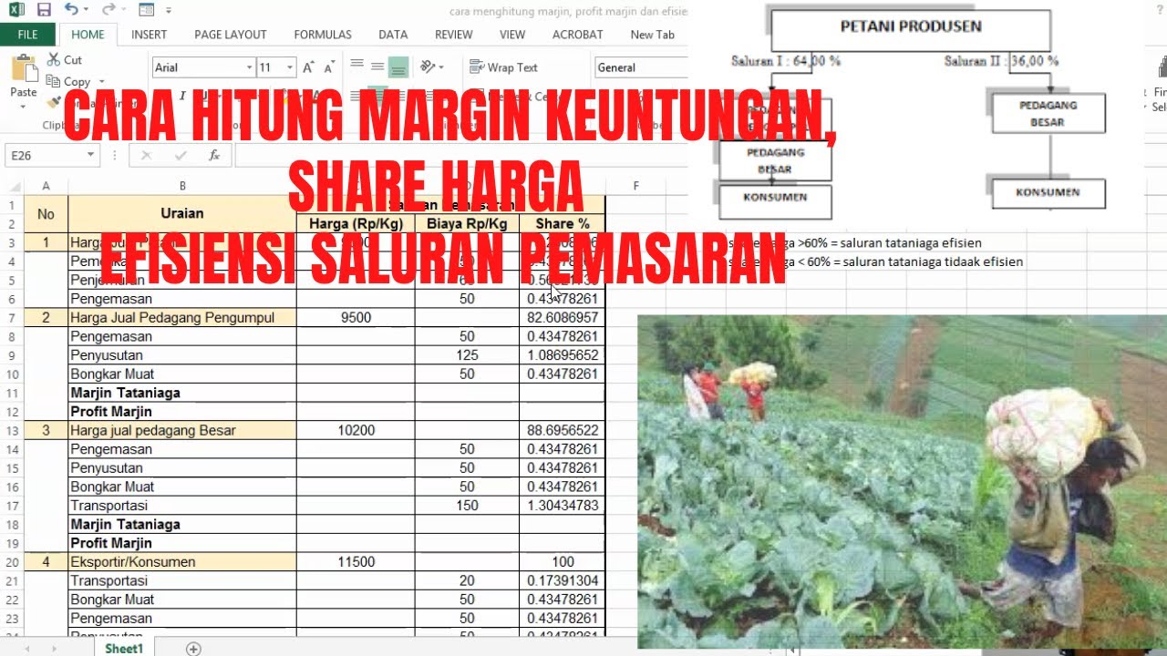 Cara Analisis Saluran Pemasaran - Metode Penelitian Survey