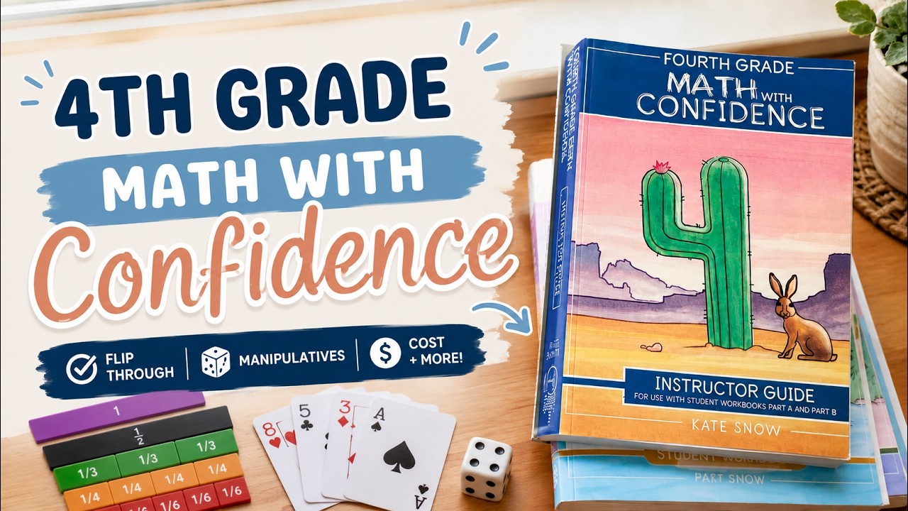 4th Grade Math with Confidence Flip Through | Full Curriculum Review for Homeschoolers
