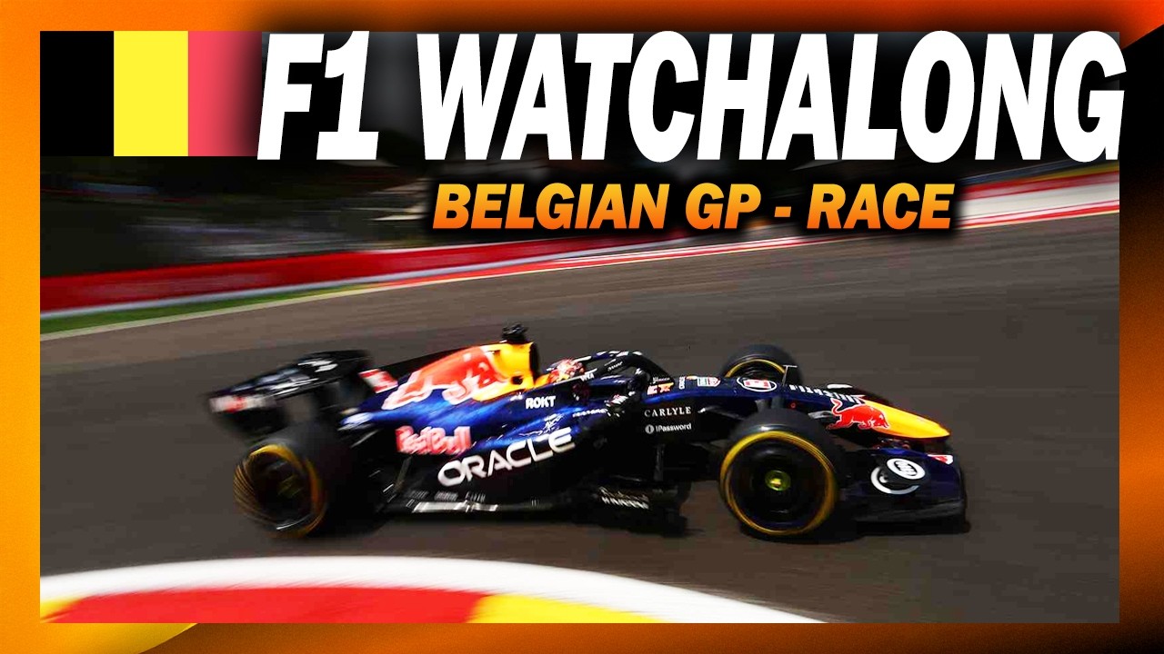 🔴 F1 Watchalong - BELGIAN GP - RACE - with Commentary & Live Timings