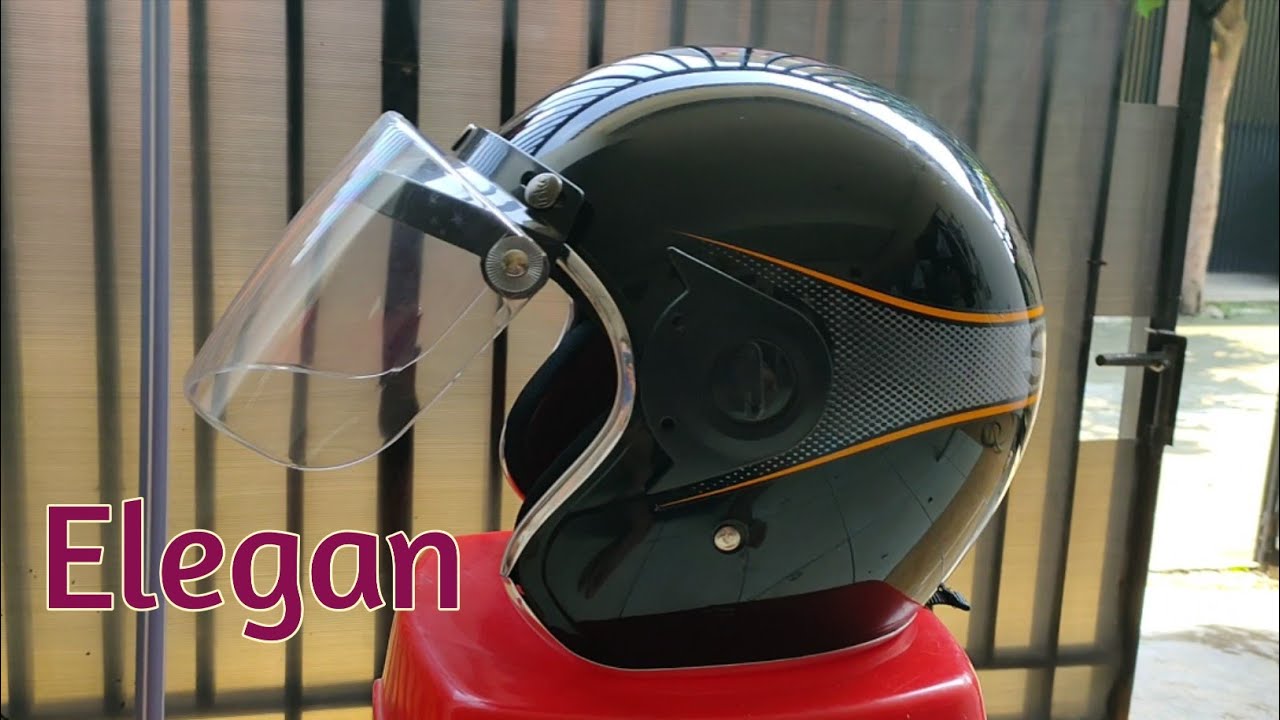 MODIFIKASI HELM SCOOPY BAWAAN JADI HELM BOGO