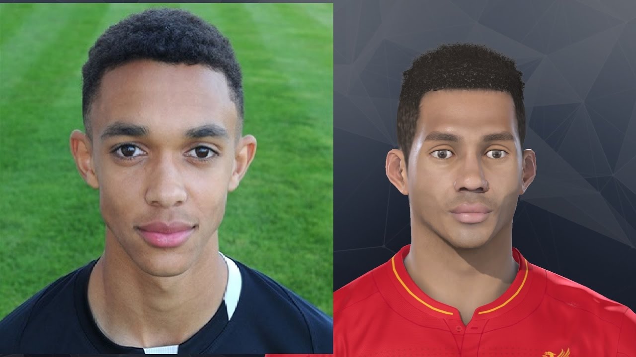 Trent Alexander-Arnold PES 2017 face build