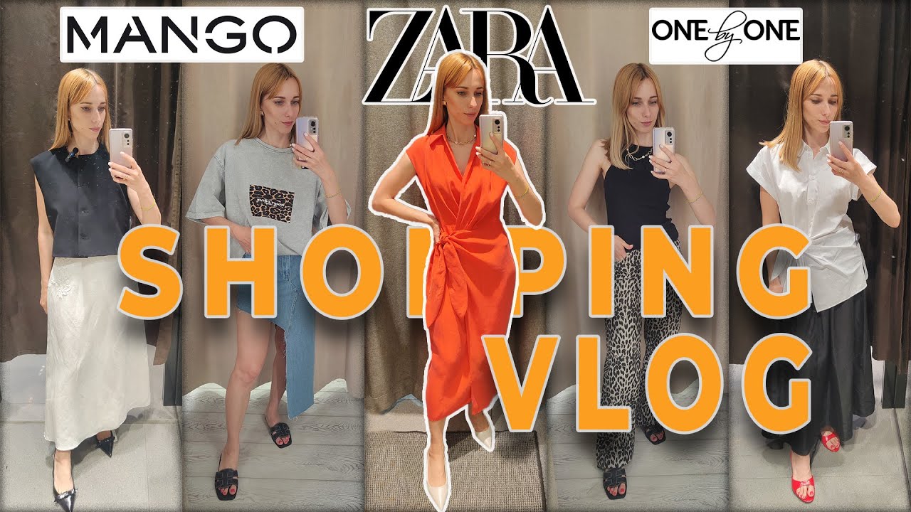 Шопінг влог. Огляд речей з магазинів MANGO, ZARA, ONE by ONE