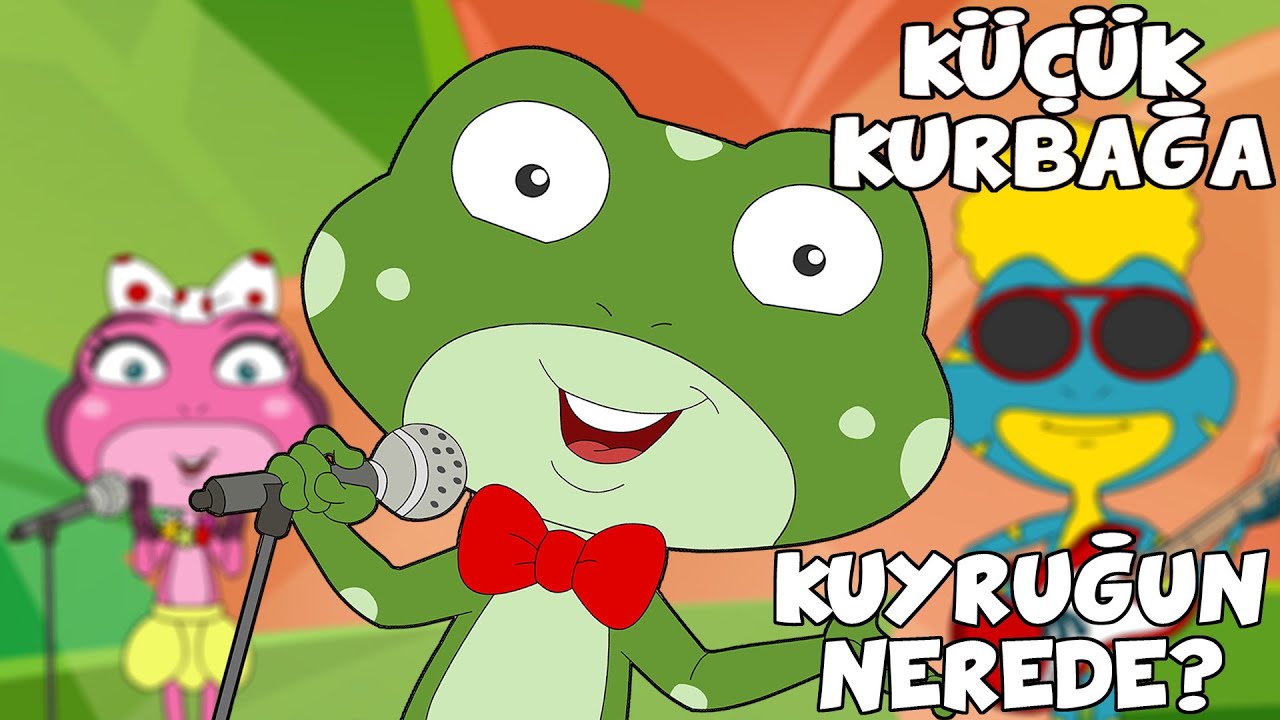 Küçük Kurbağa - Kurbi | Küçük Kurbağa Kuyruğun Nerede? | Çocuk Şarkısı