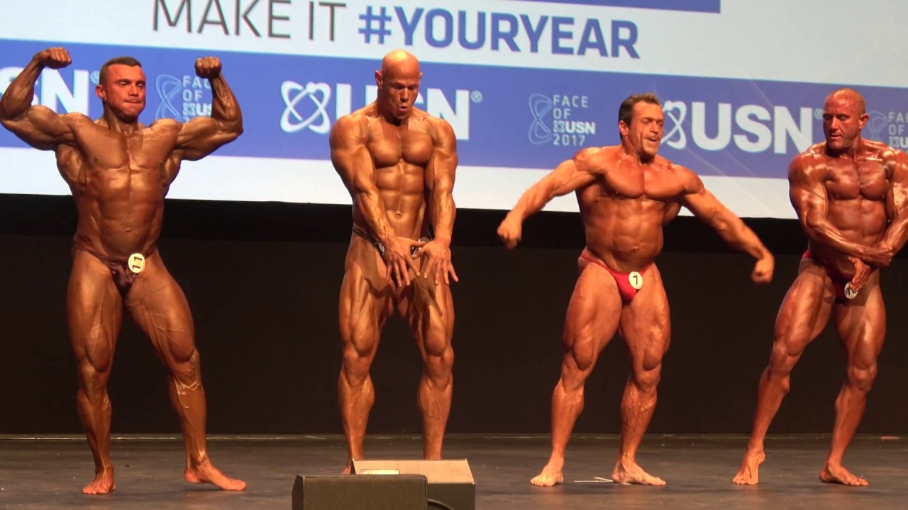 4th Callout - Prejudging - Men Masters Over 40 - USN NABBA Universe 2017