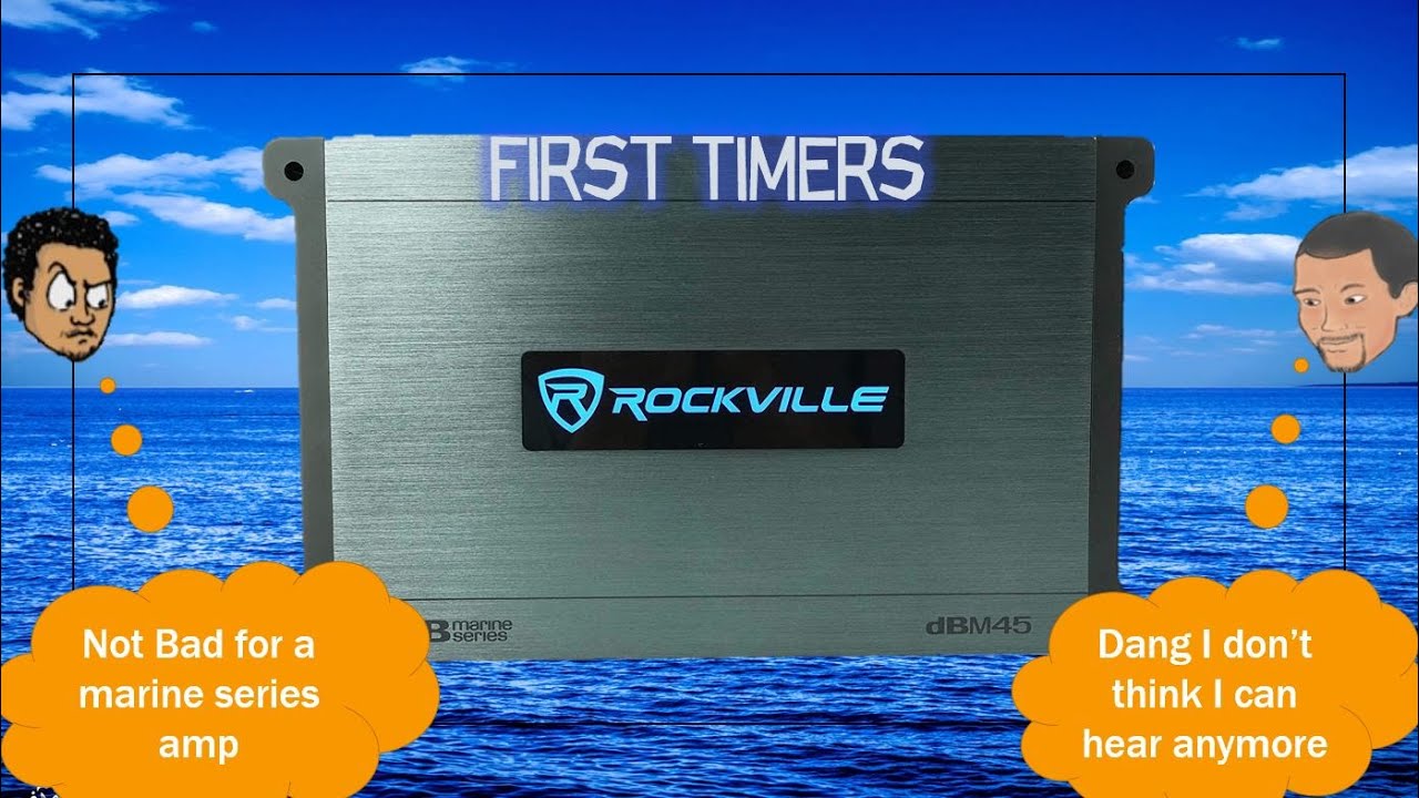 Cheapest 4 Channel marine amp on the Market? Rockville DBM45