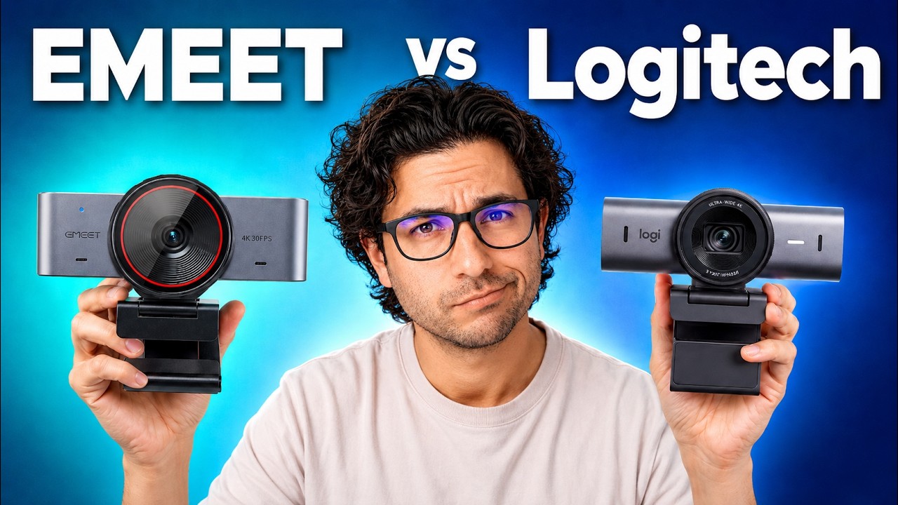 EMEET C960 Ultra против MX Brio: Logitech стоит своих денег?