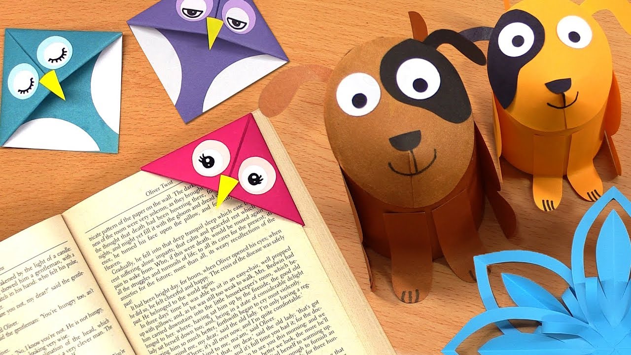 COOL PAPER CRAFT PROJECTS FOR KIDS....