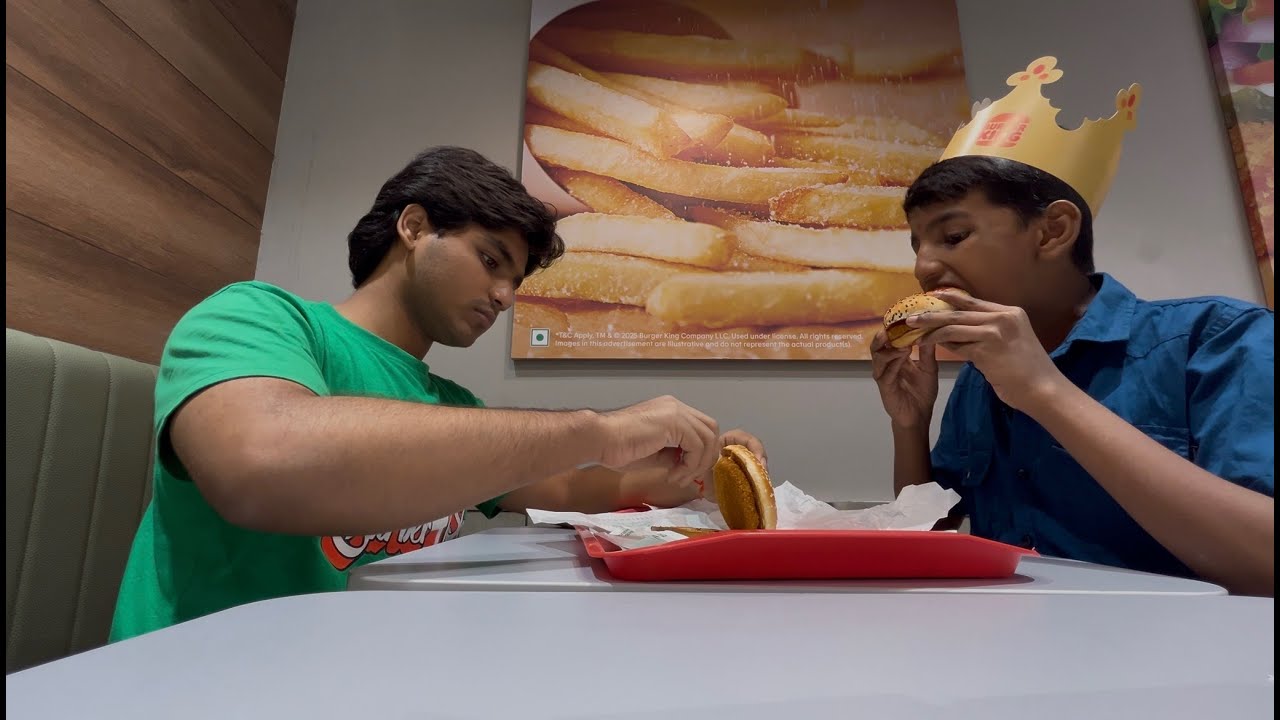 Burger king 🍔In Navi Mumbai📍Burger At 40/- 😍
