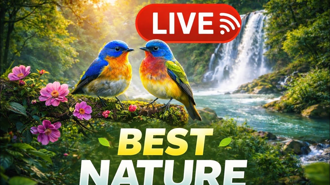 💖🕊️ Love in Nature | River Birds Romantic Moment 🌊🐦