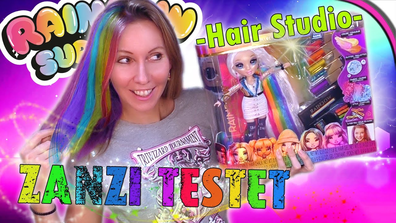 RAINBOW HIGH Hair Studio 🌈 Regenbogen Haare selber machen 💇🏼‍♀️ Unboxing deutsch