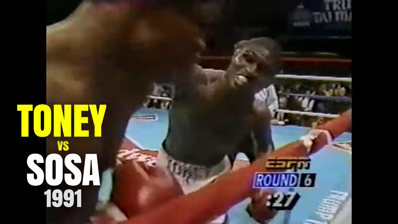 James Toney vs Merqui Sosa (1991) | Fight Highlights