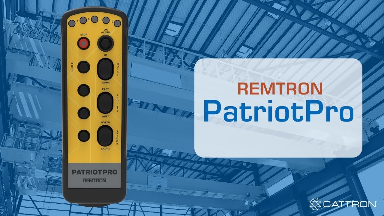Remtron&trade; PatriotPro Industrial Remote Control System Overview