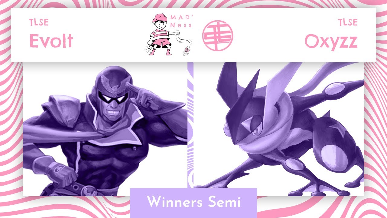 TLS MAD'Ness #42 PK END! - Evolt (Cpt Falcon) vs Oxyzz (Greninja) - Winners Semi