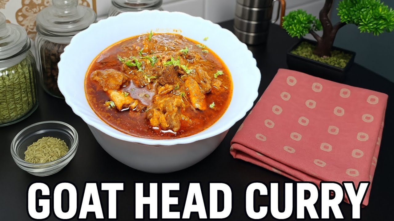 This Goat Head Curry is SO TENDER, It Falls Off the Bone! 🤤 (Grandma’s Secret) #siripayerecipe #food