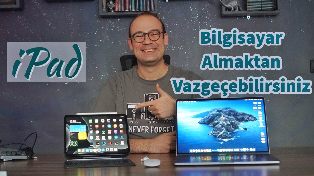 iPad Pro Tabletimi Bilgisayar Gibi Kullanıyorum | Klavye ve Mouse Kullanımı