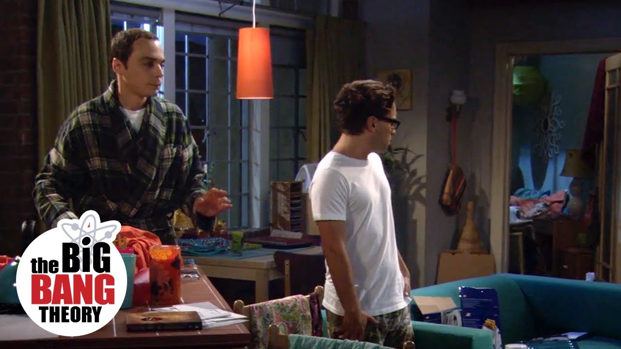 Sheldon and Leonard Sneak Into Penny's Room | The Big Bang Theory