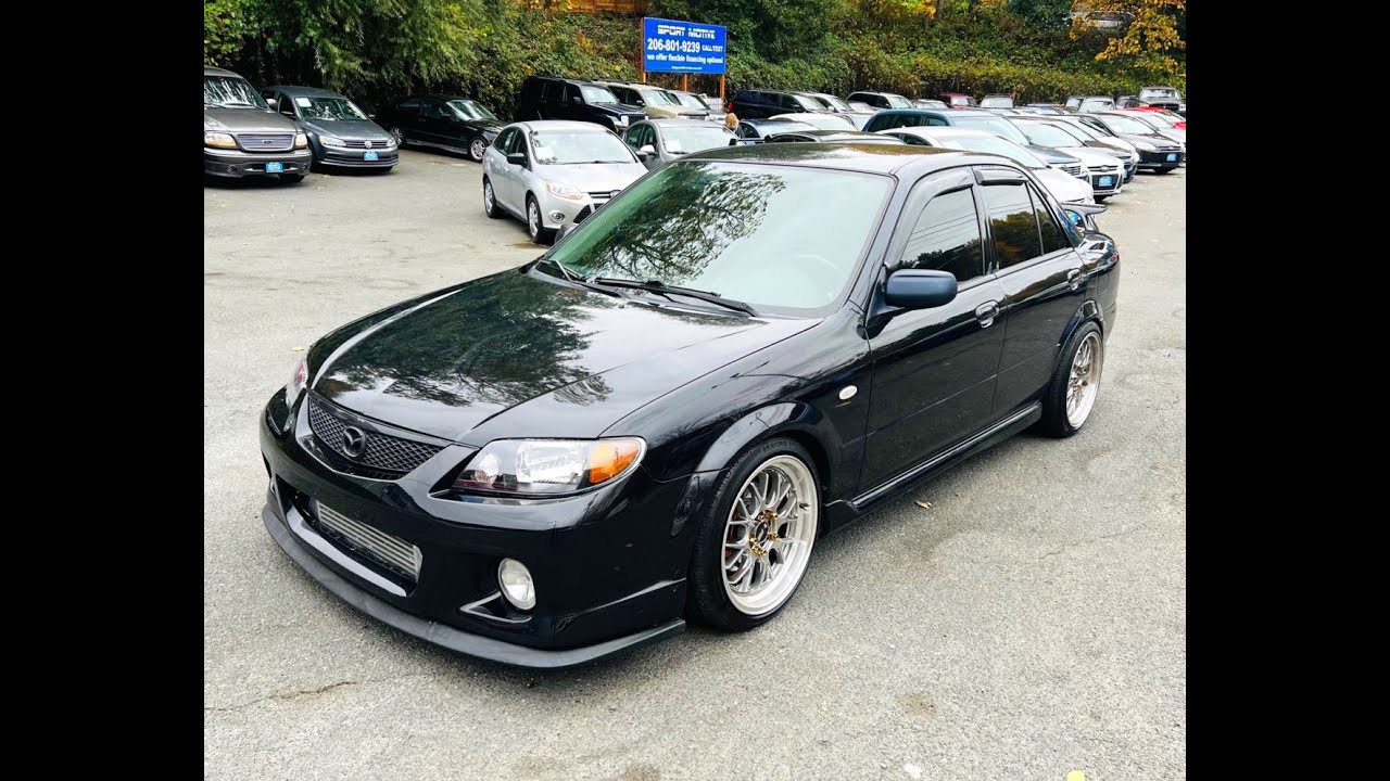 Прогулка по MazdaSpeed ​​Protege 2003 года