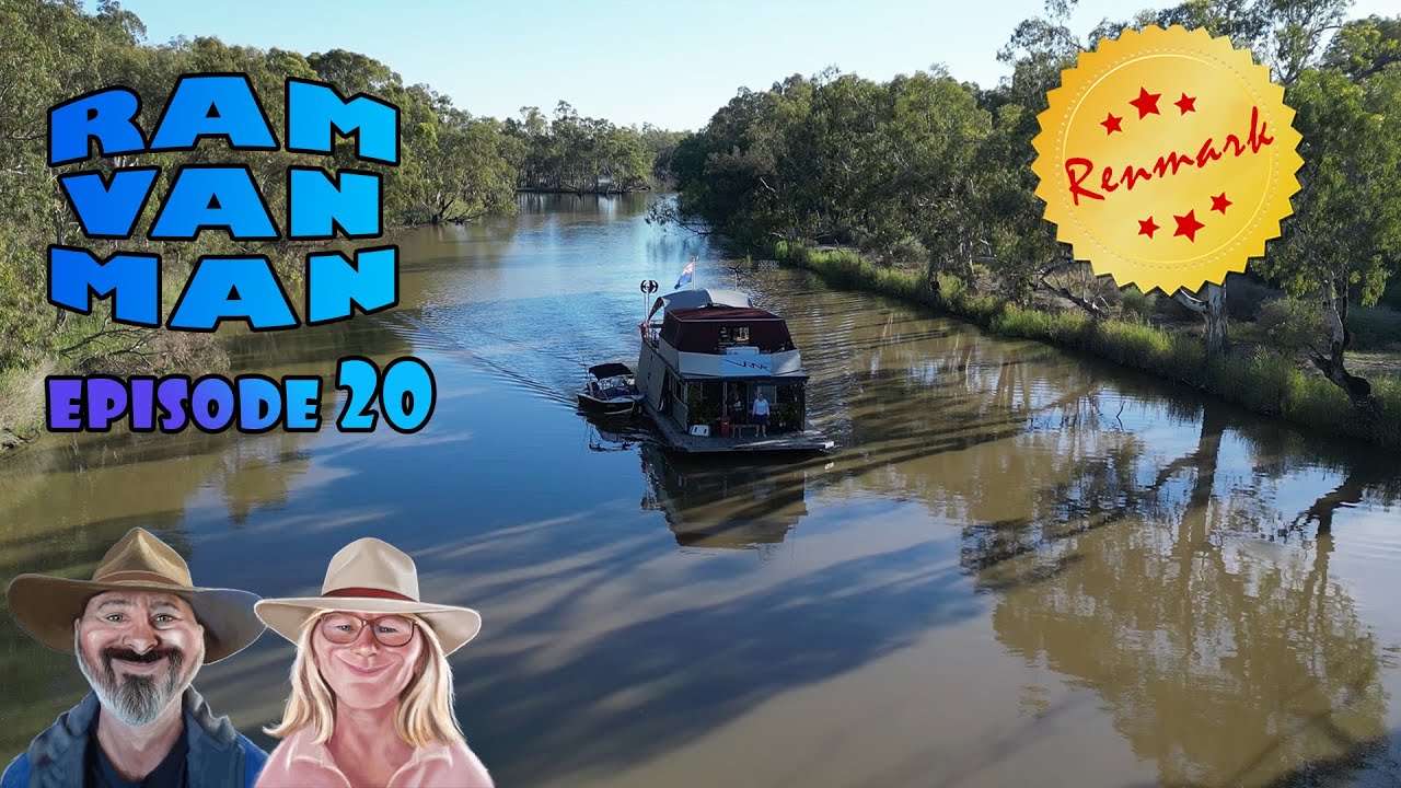 RAM VAN MAN Renmark South Australia. Off Grid Caravanning Adventure Australia Episode 20.