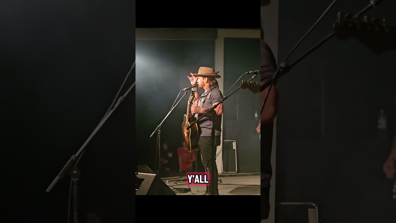 Removed from the stage by police Bryan Martin drunken meltdown