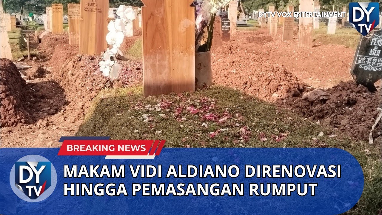 M*KAM VIDI ALDIANO DIRENOVASI, MULAI PERAPIAN TANAH HINGGA PEMASANGAN RUMPUT