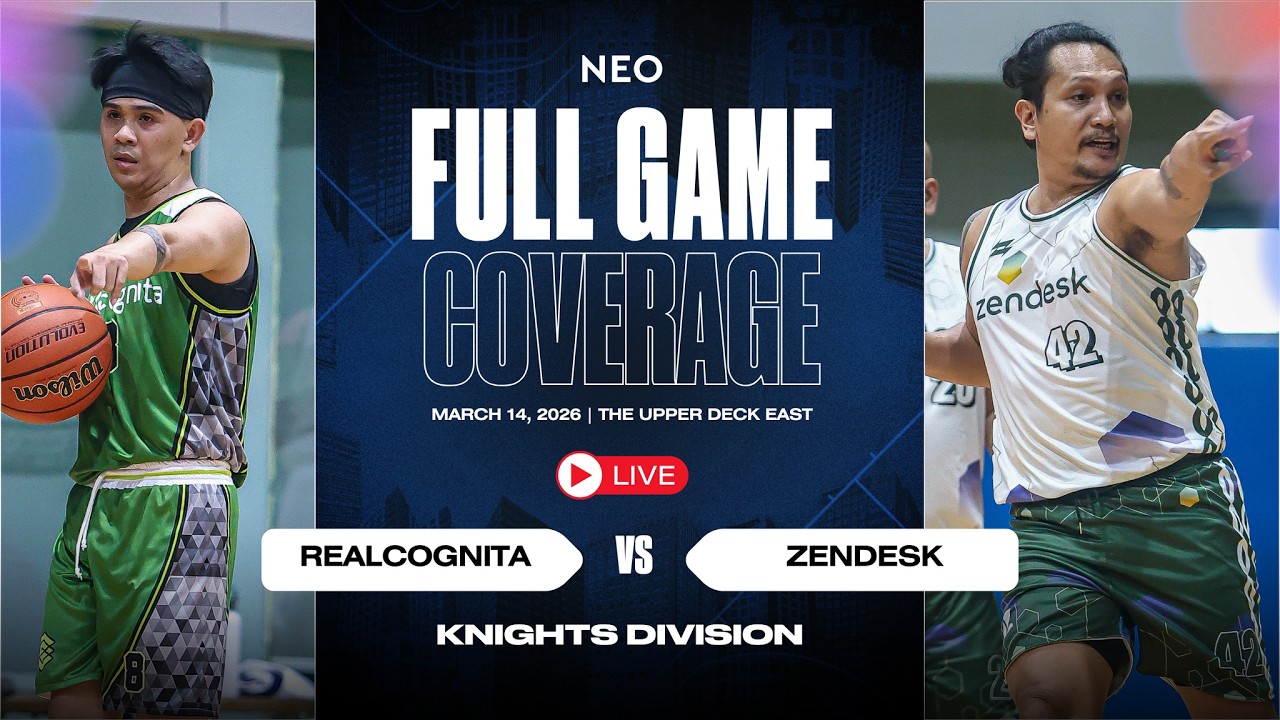 Livestream | Realcognita vs Zendesk | Knights Division | 03.14.26